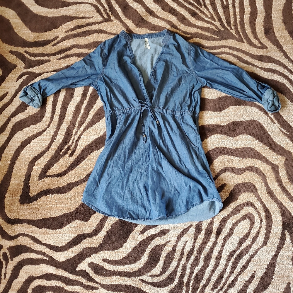 Denim dress